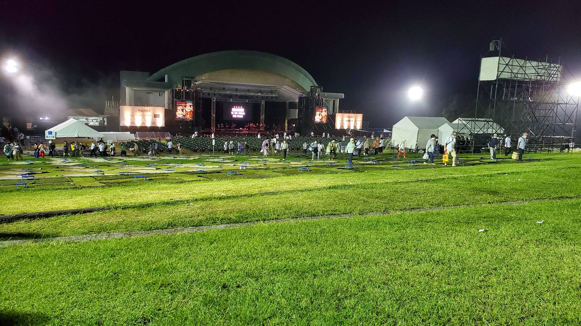 稲佐山音楽祭2022 連番2枚 芝生席